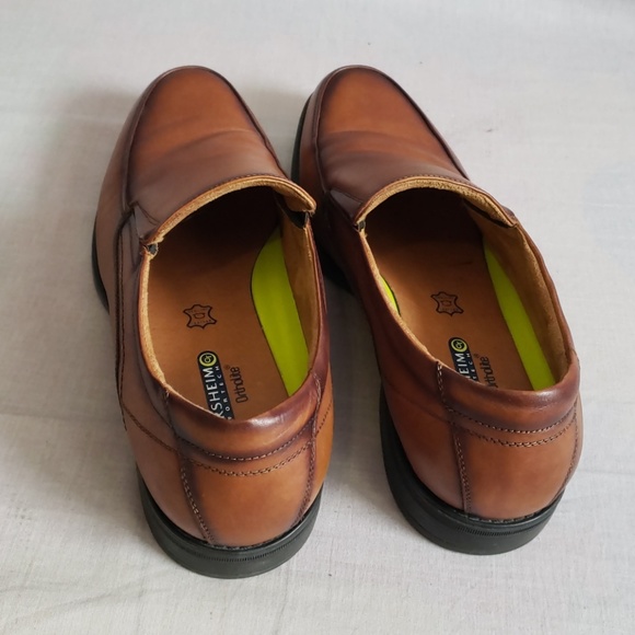 Men's FLORSHEIM Slip-on Shoes Brown 10.5 D Leather - Picture 3 of 5